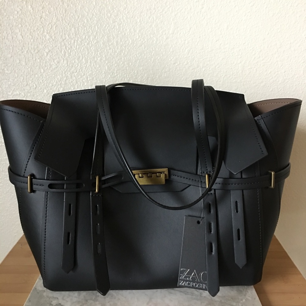 ZAC Zac Posen Eartha Belted Satchel Bag