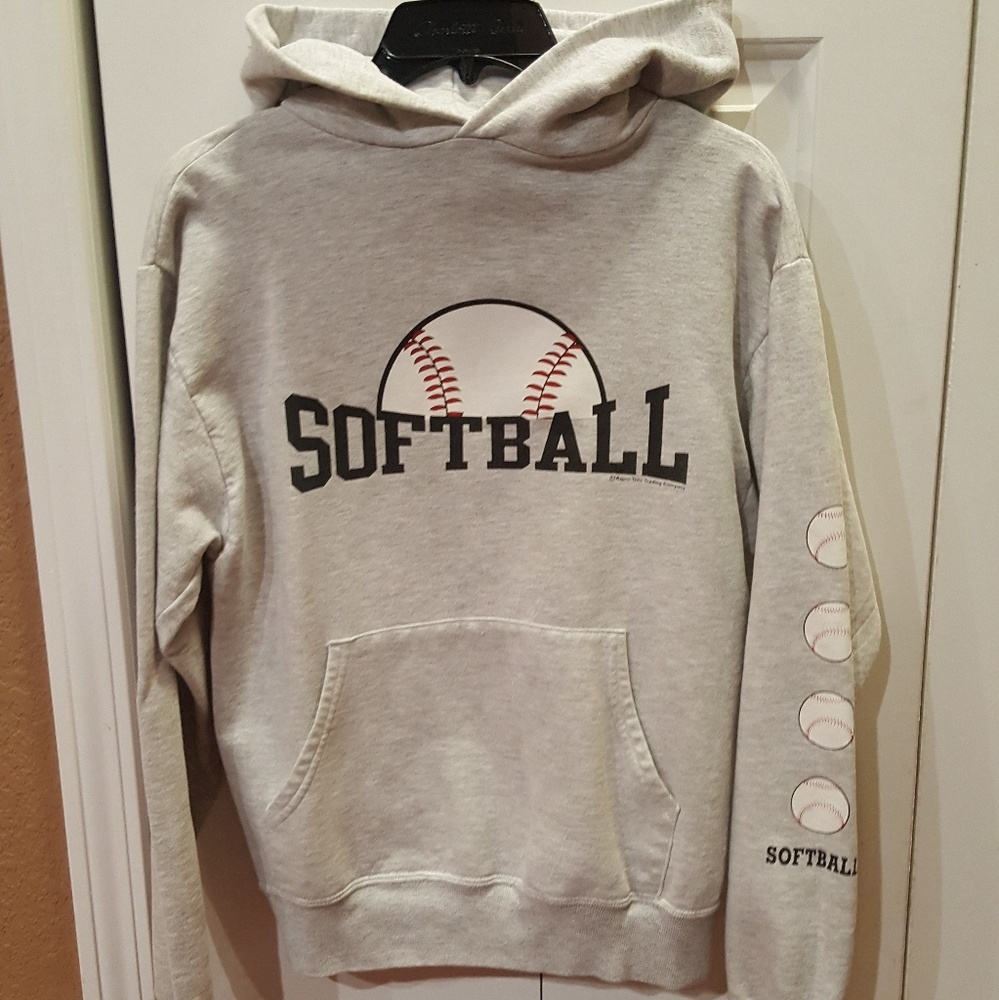 Softball Hooded Sweatshirt