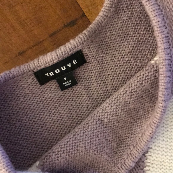 ❗️ LAST DAY ❗️ Trouve Lilac Sweater - Picture 3 of 5