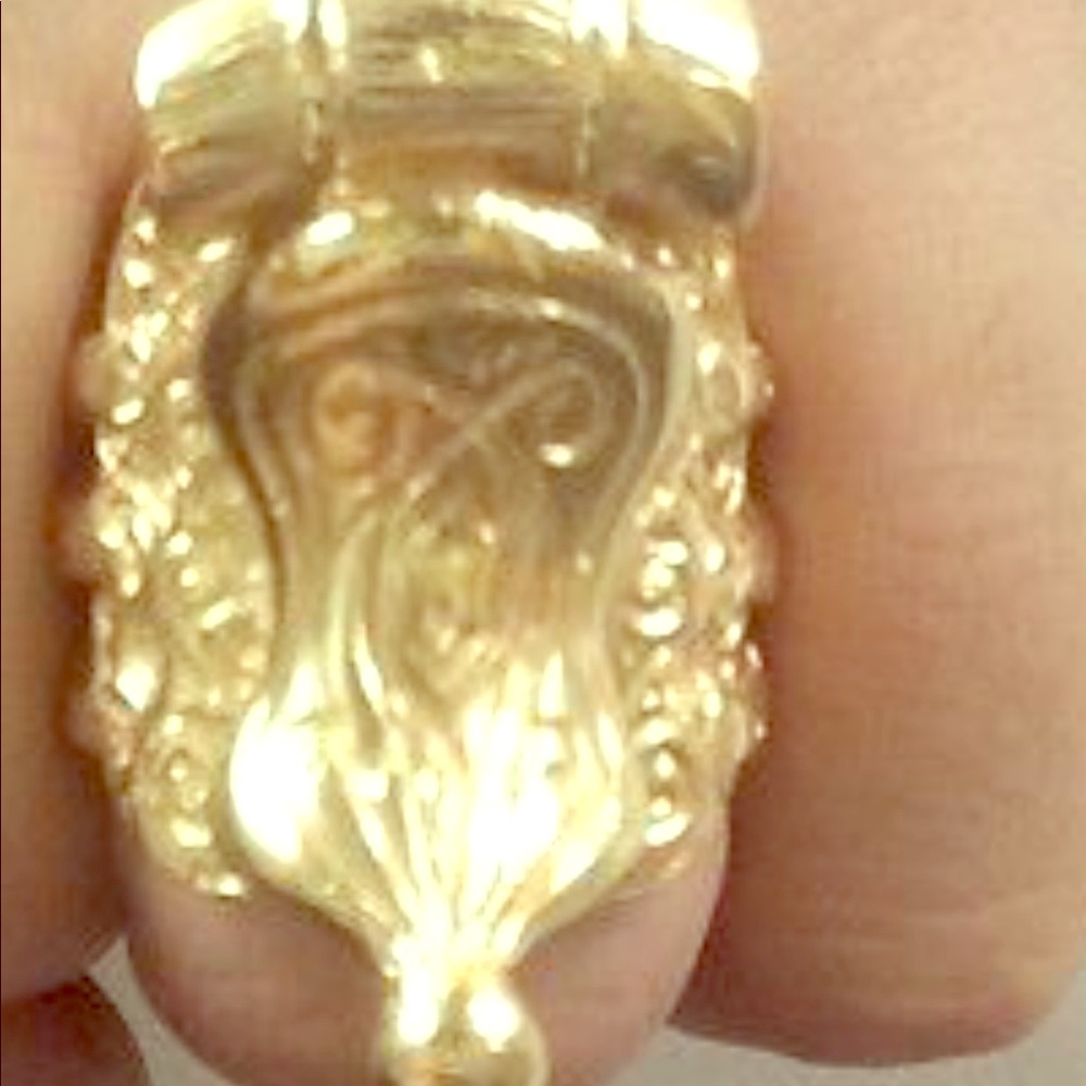 Horse saddle ring very heavy n nice new