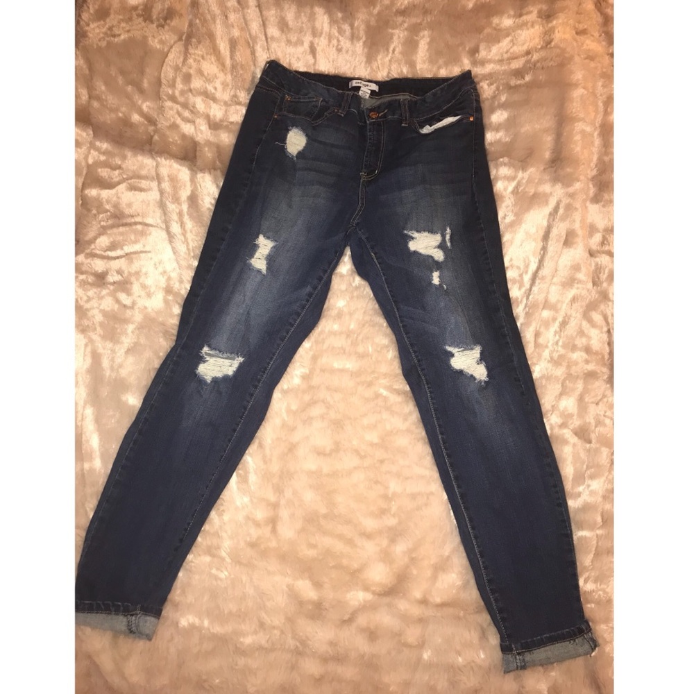 Distressed Jeans