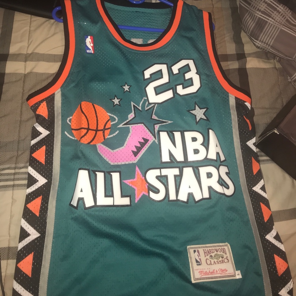 Hardwood Classics michael jordan all star jersey