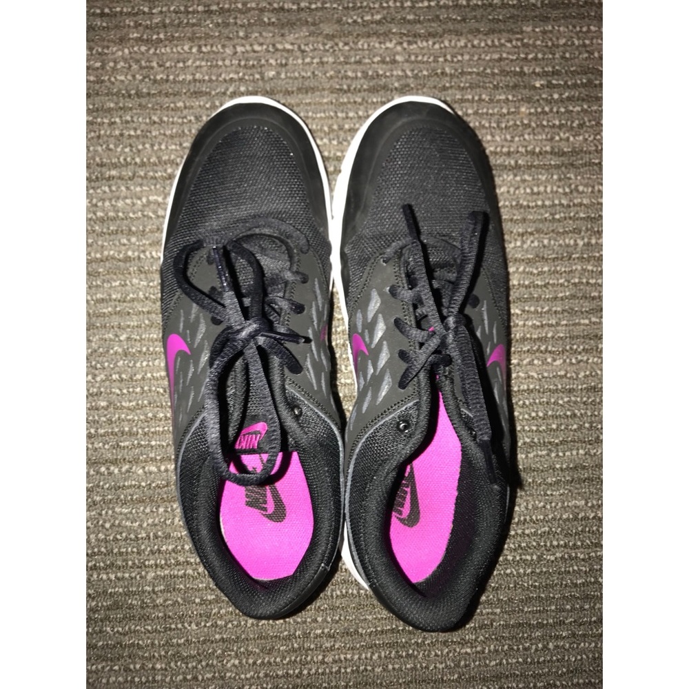 Purple and Black Nike’s! Only wore once! 🦄🦄