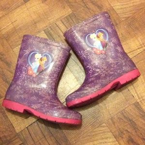 Frozen Rain Boots