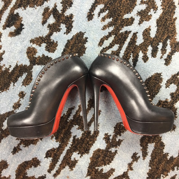 Christian Louboutin Studded Miss Fast Bootie - Picture 2 of 8