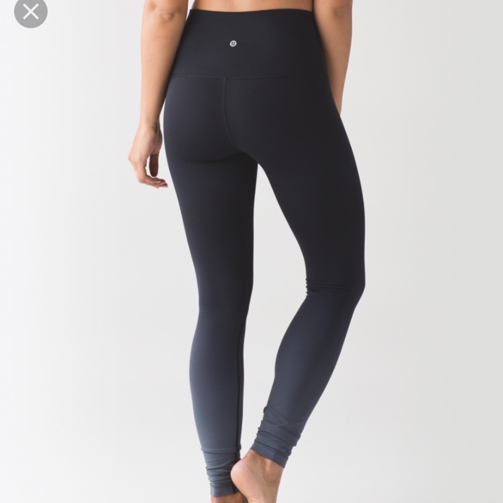 lululemon wunder under ombre full length size 4