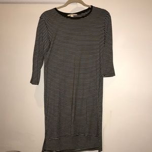 Cozy striped dress from Francesca’s