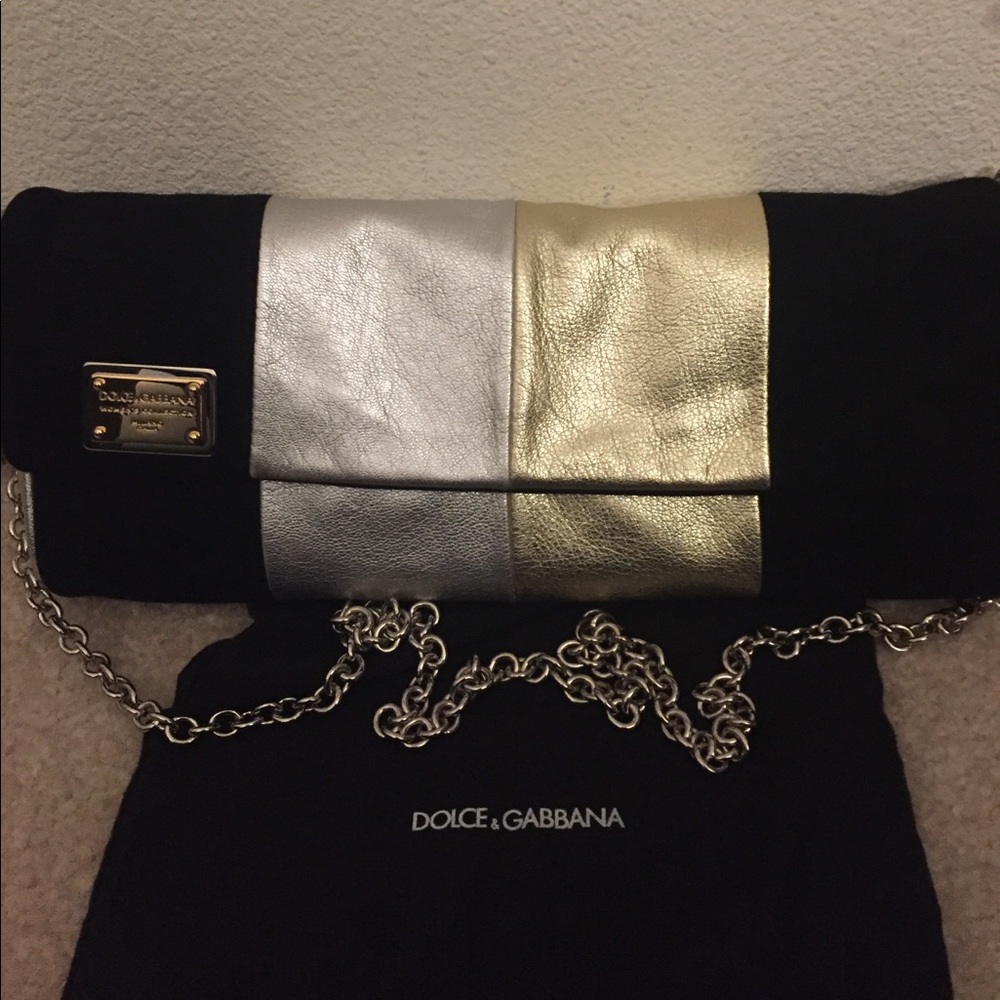 Authentic Dolce & Gabbana long shoulder bag