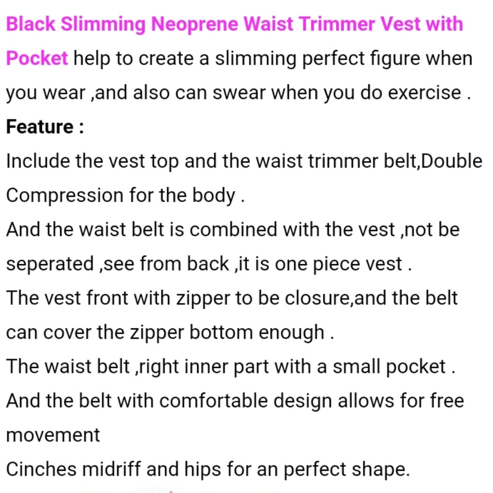 Neoprene Waist trainer - Picture 5 of 6