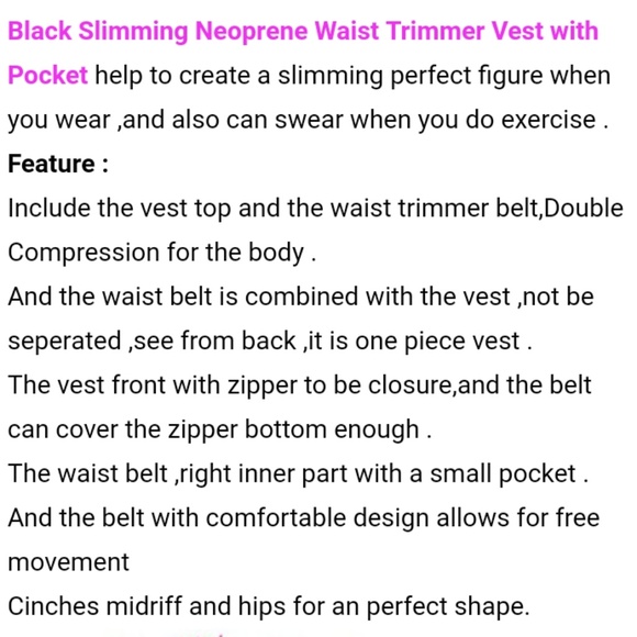 Neoprene Waist trainer - Picture 5 of 6