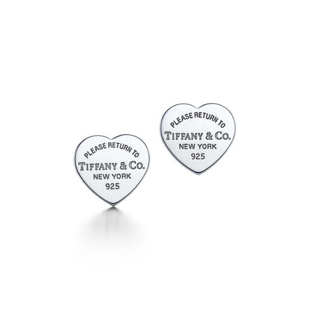 100% Authentic Tiffany & Co. Small Heart Earrings