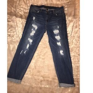 Distressed Jeans