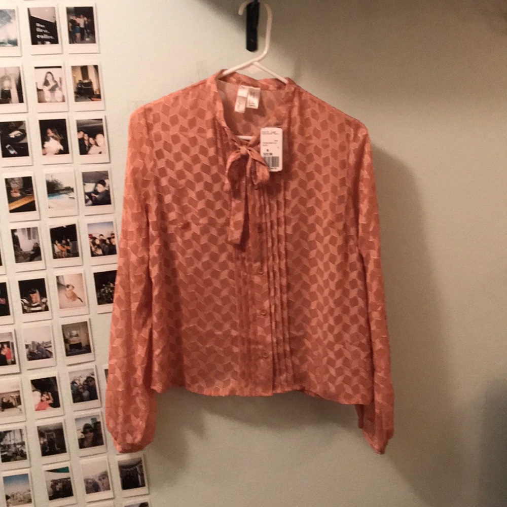 Pink blouse