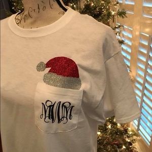 white Tshirts with pocket all sizes.