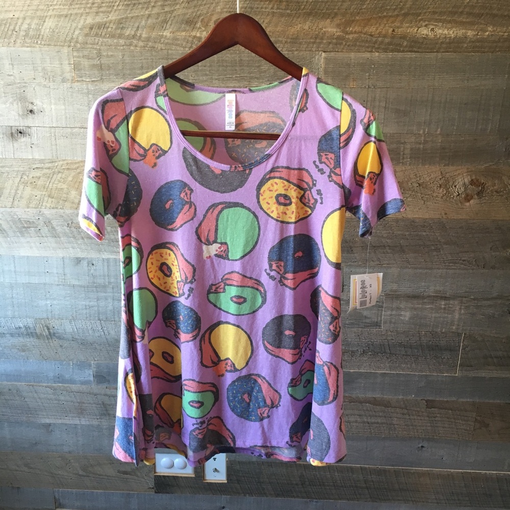 LuLaRoe XS Donut Perfect T BNWT!