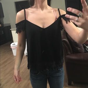 LA Hearts Off Shoulder Tank from PacSun