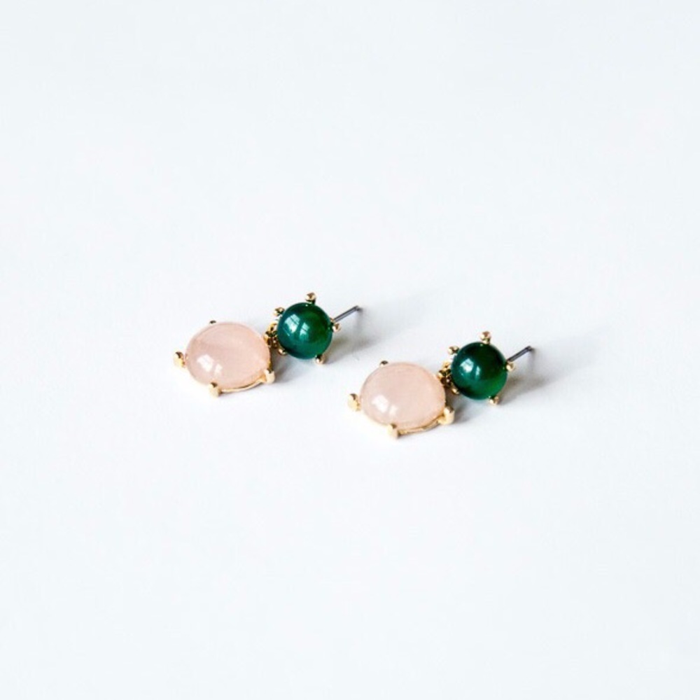 Gem  statement earrings