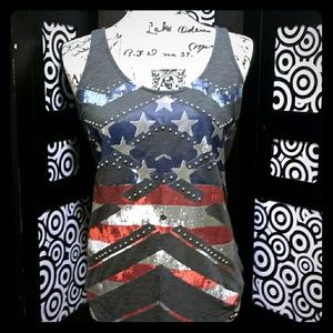 NWOT! Rock&Republic Cute Tank Top