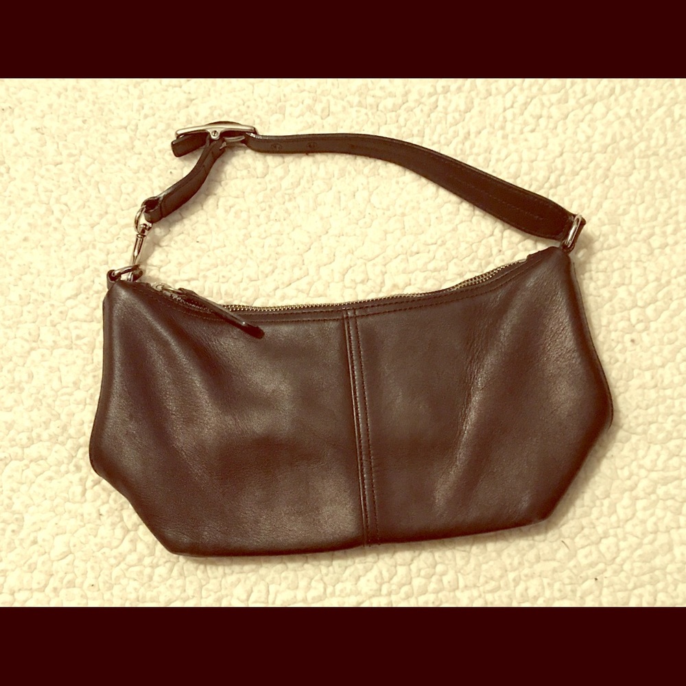 Coach leather handbag