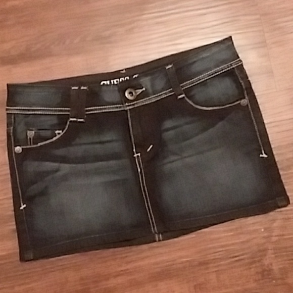 NWOT Guess Denim Mini Skirt - Picture 4 of 8