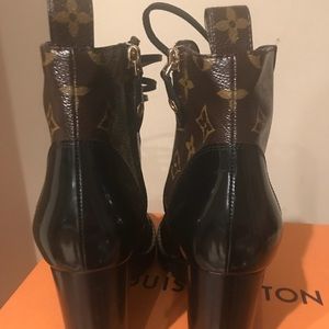 Authentic Louis Vuitton booties this season