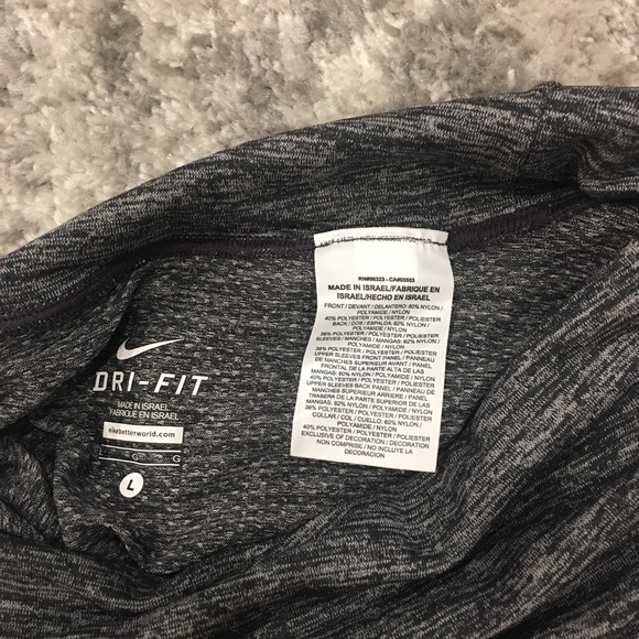 Nike DRI-FIT Exaggerated Collar Running Top - Picture 4 of 4