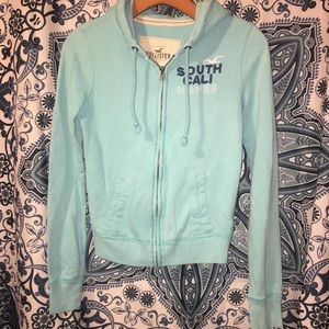 Hollister zip up hoodie