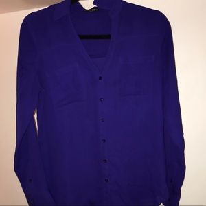 Express button up blouse