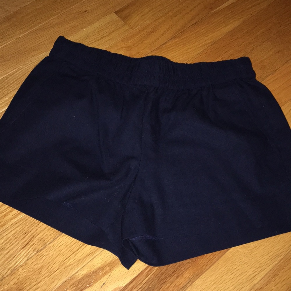 J-Crew dressy shorts! Navy blue size 2