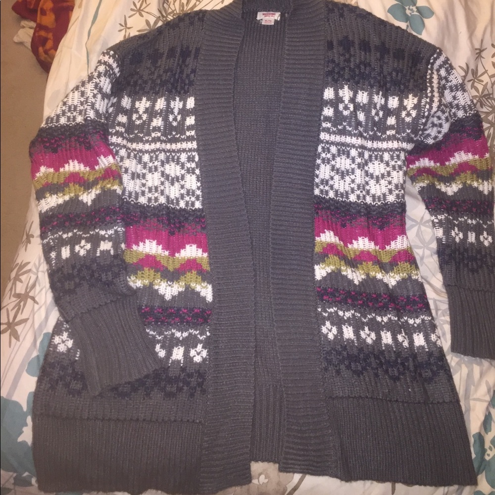 Open front cardigan/sweater