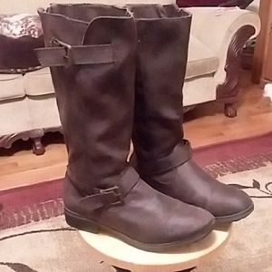 AEO Brown Faux Swede