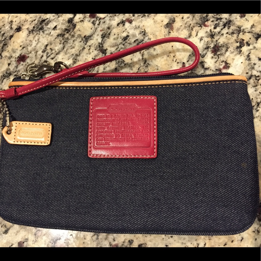 COACH wristlet