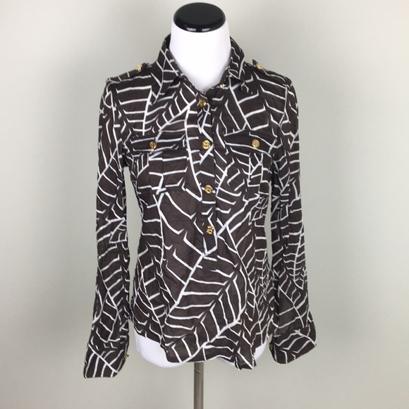 Tory Burch Tops - Tory Burch long sleeve top Sz 2