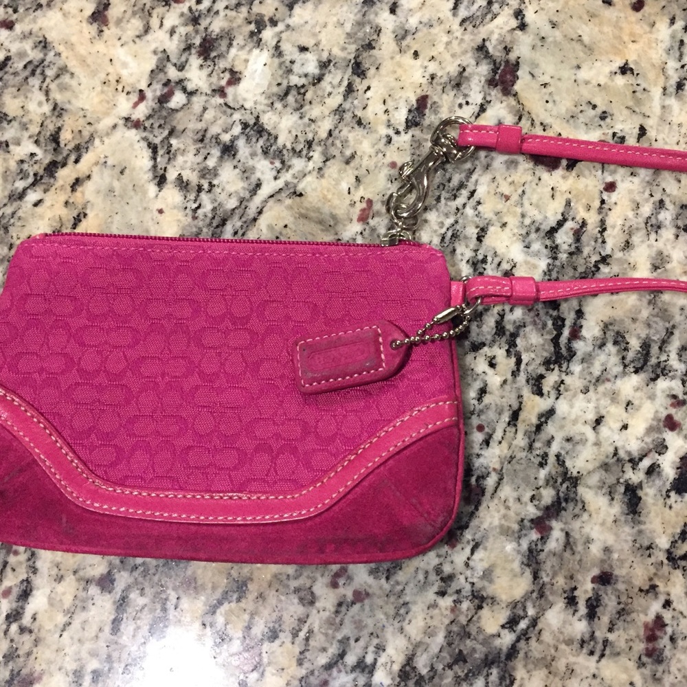COACH wristlet