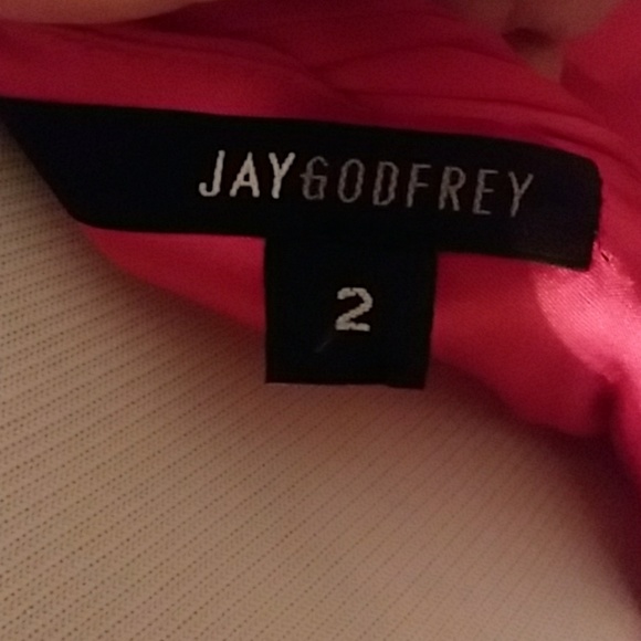 Jay Goofrey red dress, 2 - Picture 4 of 4