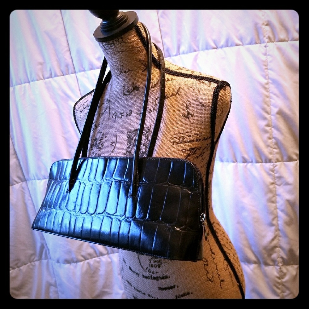 Gilda Tonelli Itallian Leather Alligator Crocodile