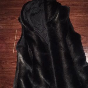Reversible Faux Fur Vest