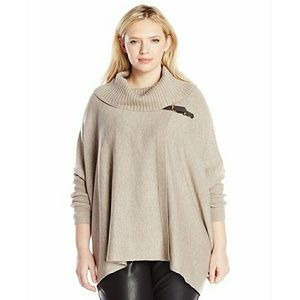 Calvin Klein Dolman Cape Sweater