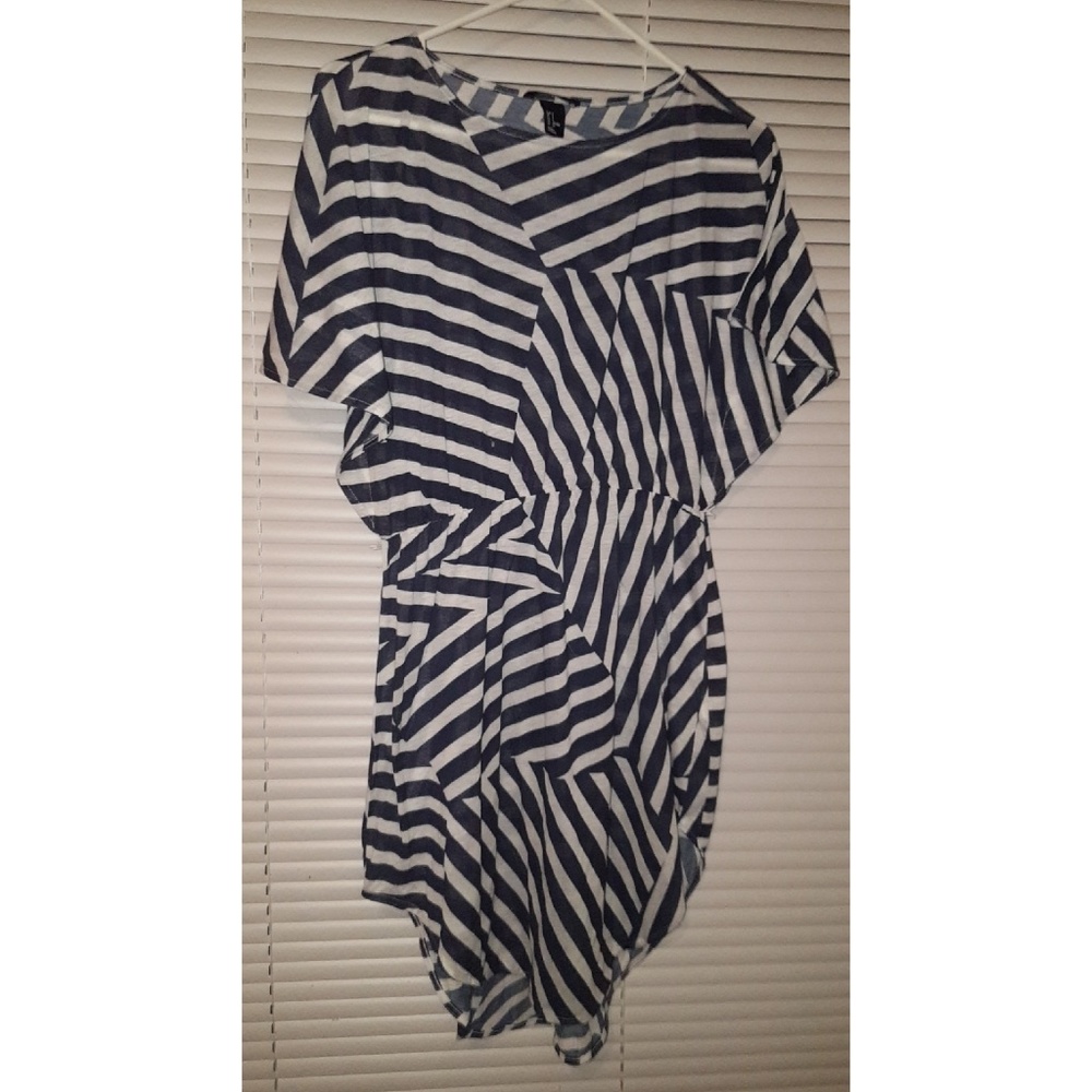 Striped Dress/ Beach Cover Up