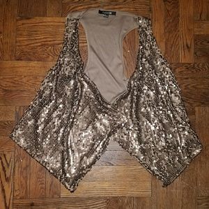 Forever 21 Sequin Vest
