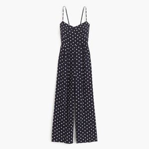 J. Crew Tie-back jumpsuit in star print - NWT!