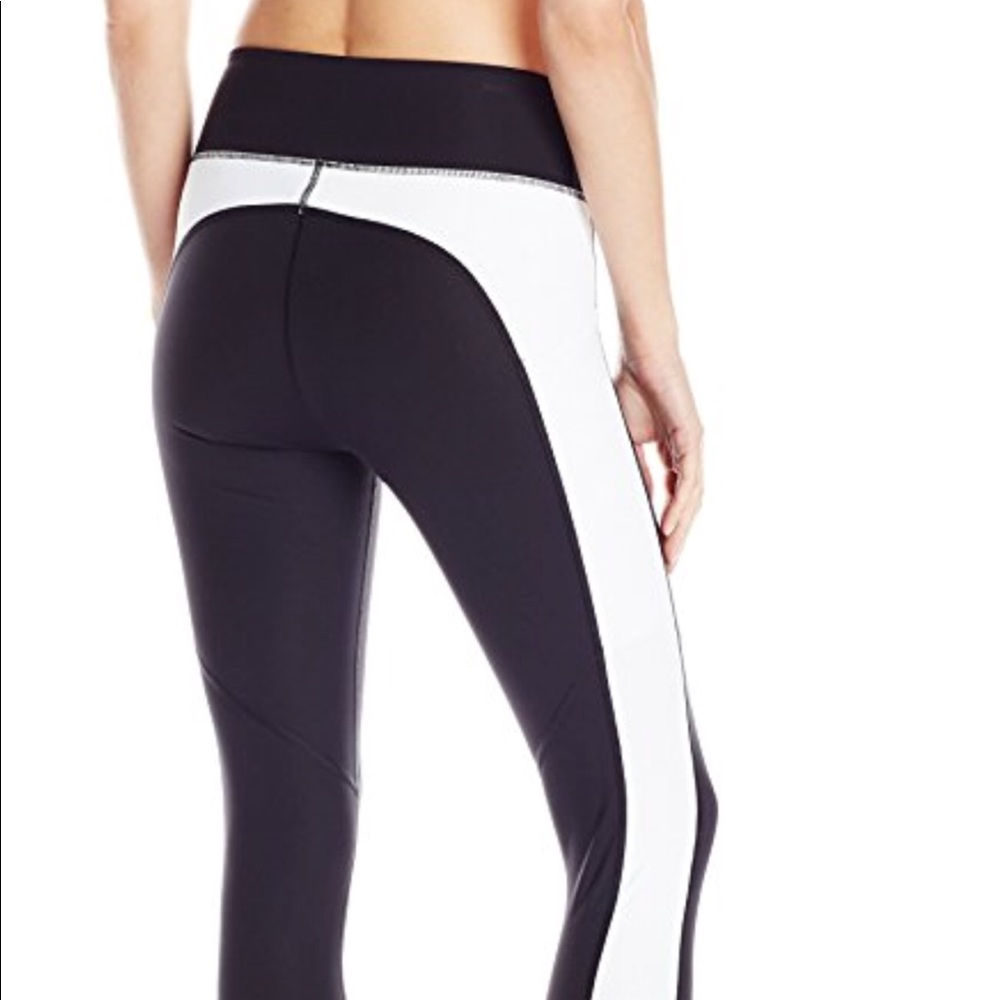 Nux NWT yoga pants, medium black/white