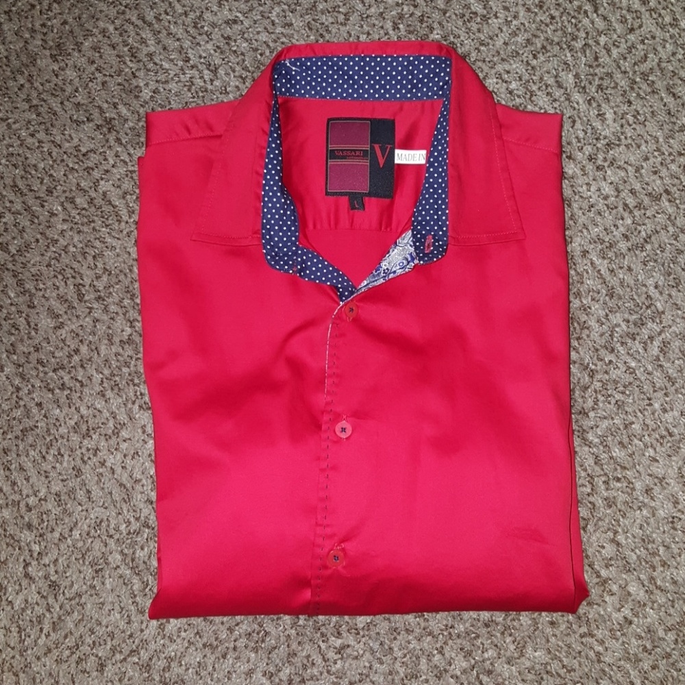 Men button up shirt