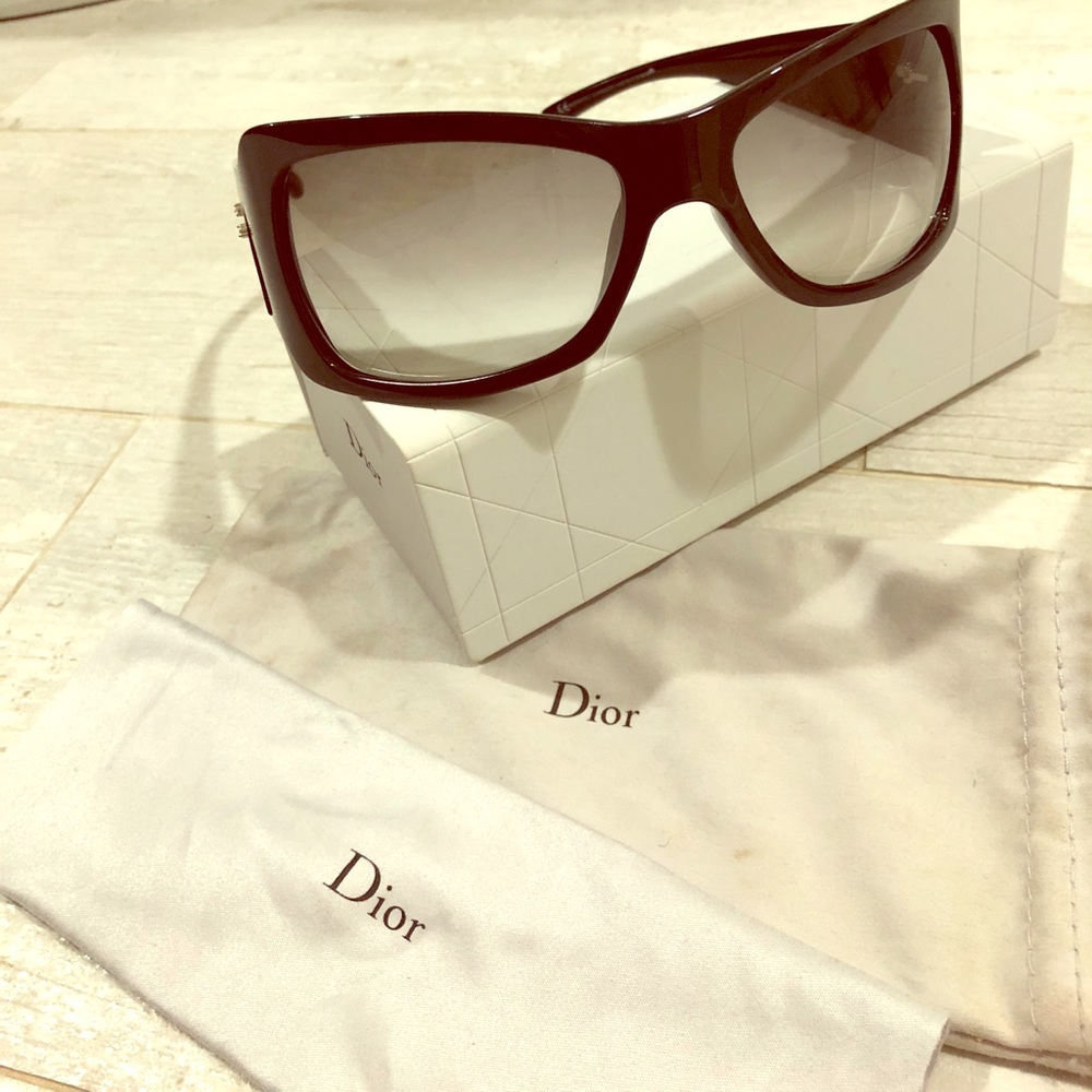 Classic Dior Black Sunglasses. Excellent condition