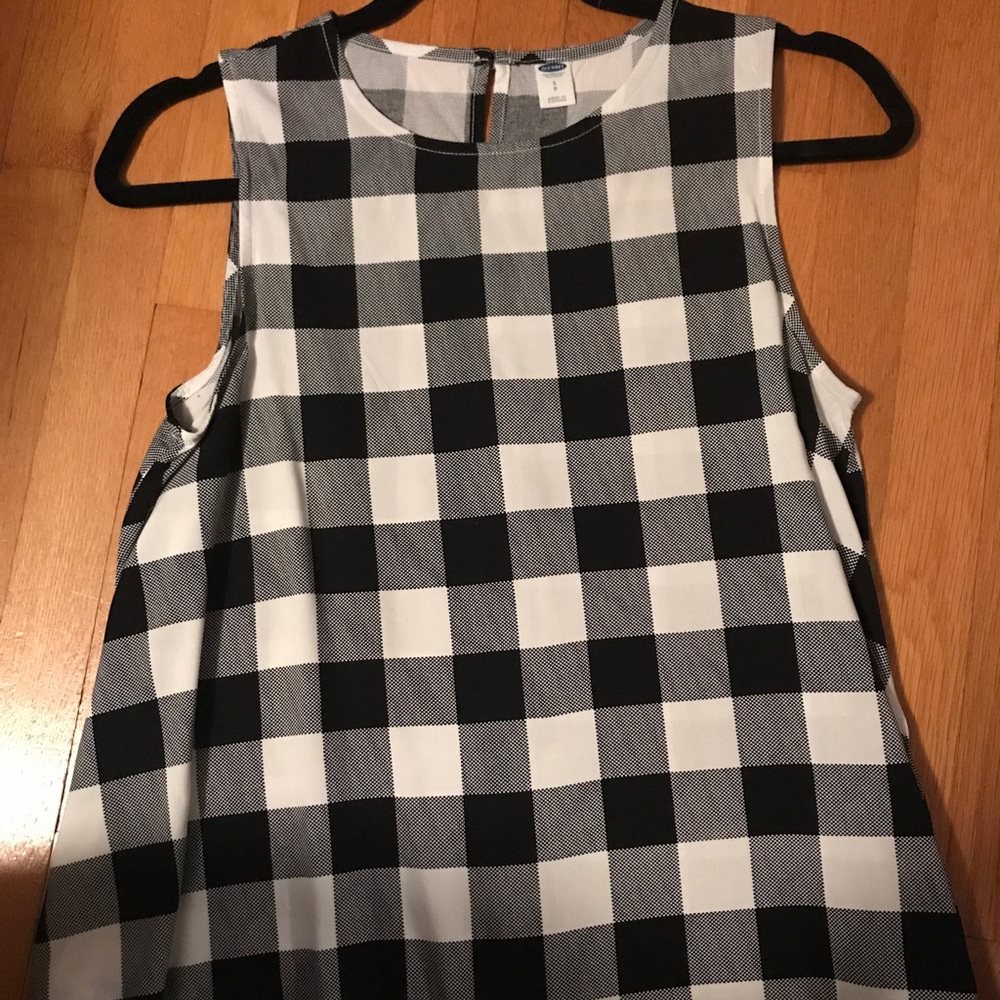 Old Navy Plaid Tank Top