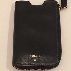 Fossil wallet/phone holder (fits iphone5/6)