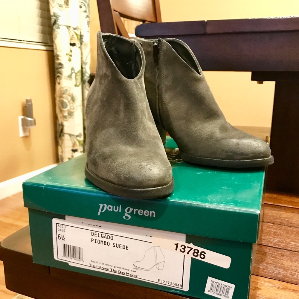 Paul Green Delgado Piombo Suede