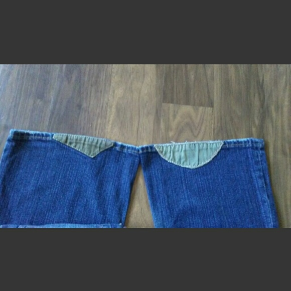 Pepe Vintage Corduroy Patchwork Distressed Jeans - Picture 7 of 8