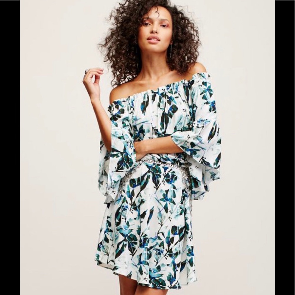 Free People Off the Shoulder Floral Dress NWOT