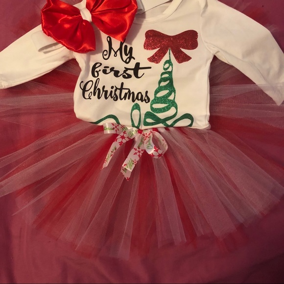 My First Christmas 3 piece set - Picture 5 of 6